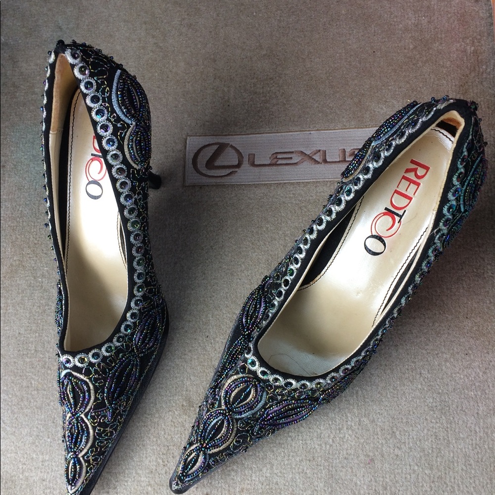 Women’s Embellished beaded and embroidered Shoes